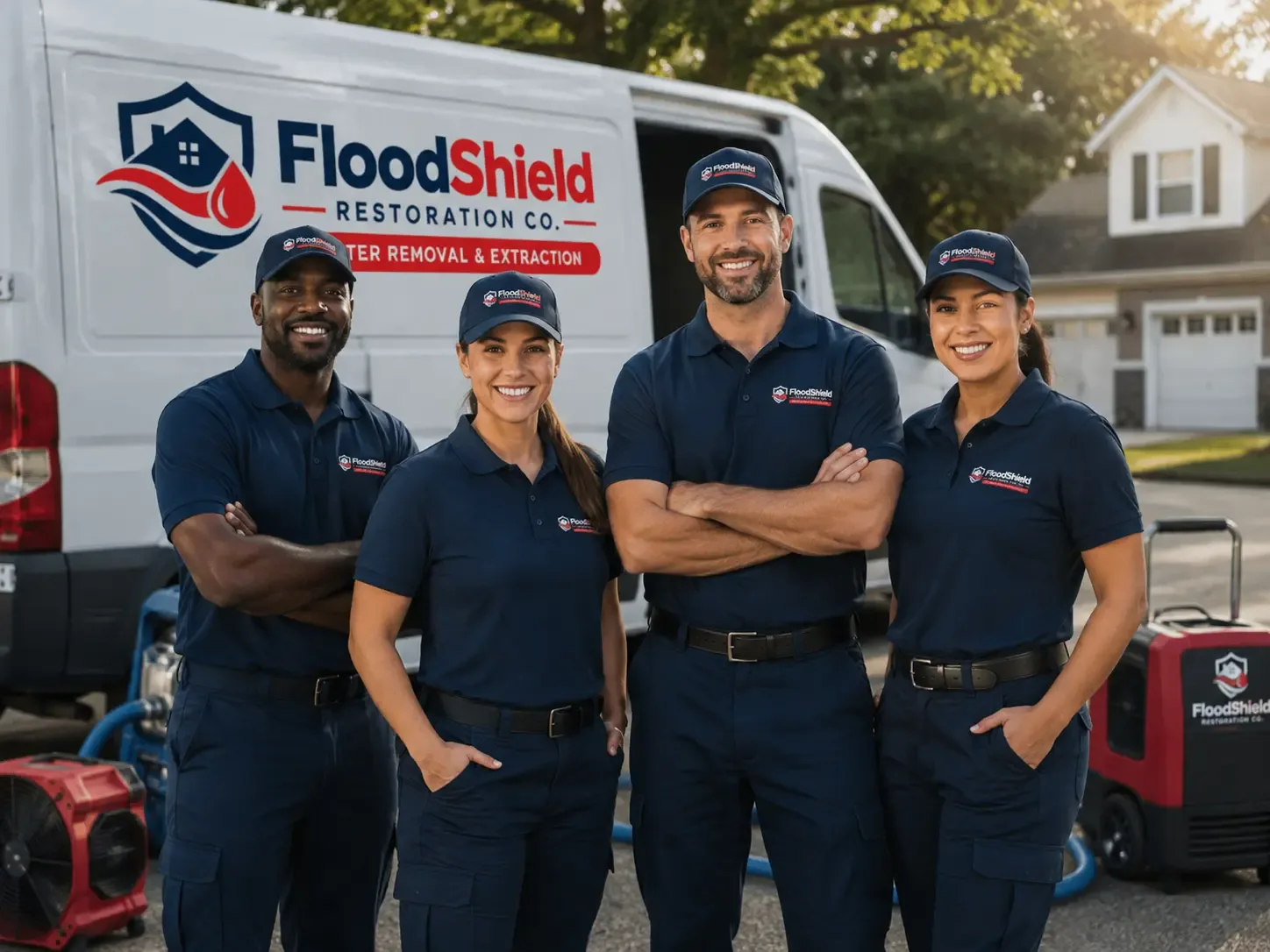 Flood Damage Restoration company in Carpio, ND